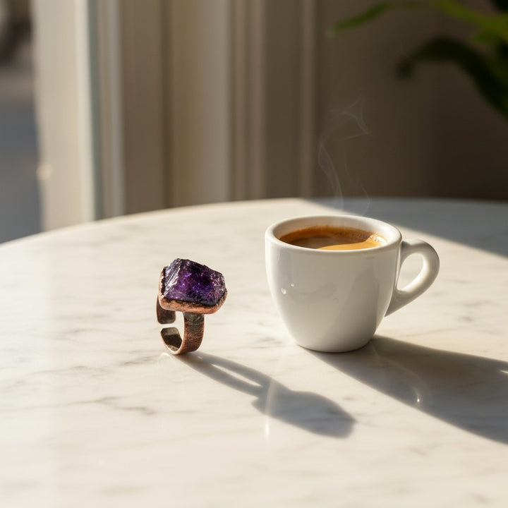 Vionnet Amethyst Ring