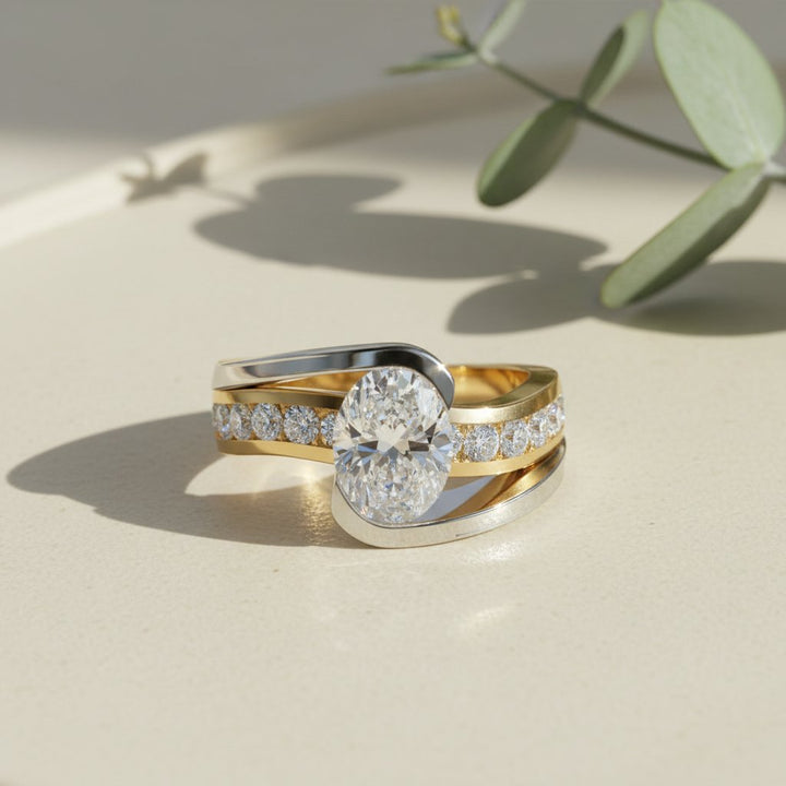 Bague Estelle dorée