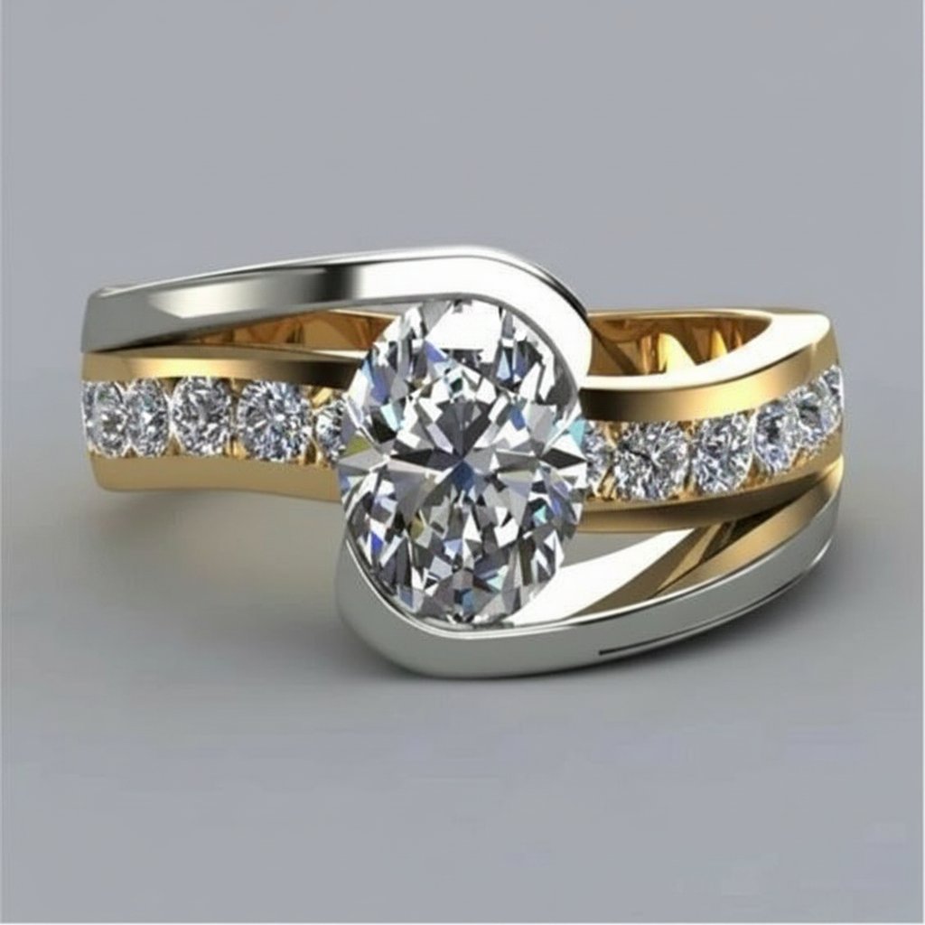 Bague Estelle dorée