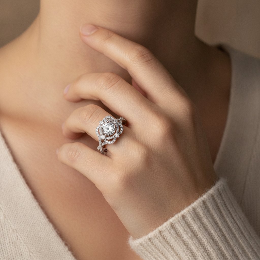 Estelle Crystal Ring