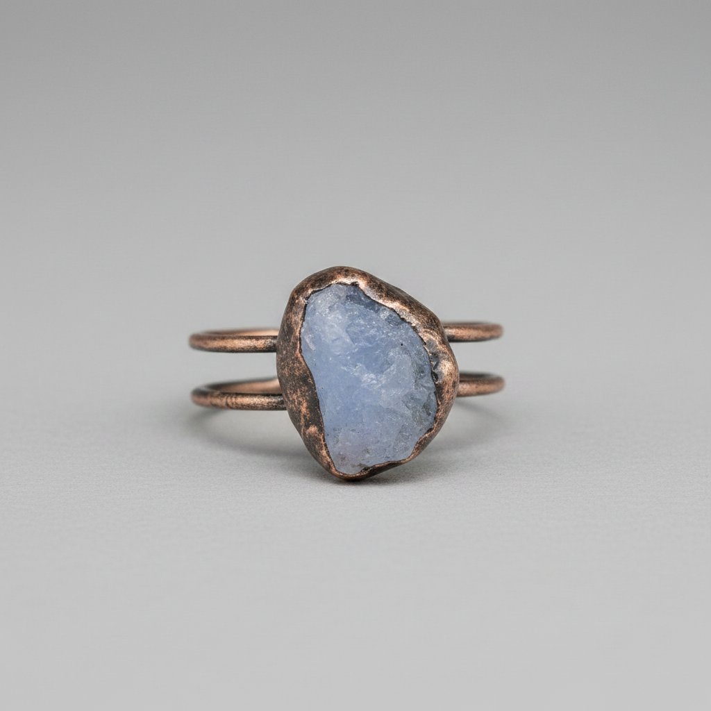 Bague Vera en aigue-marine