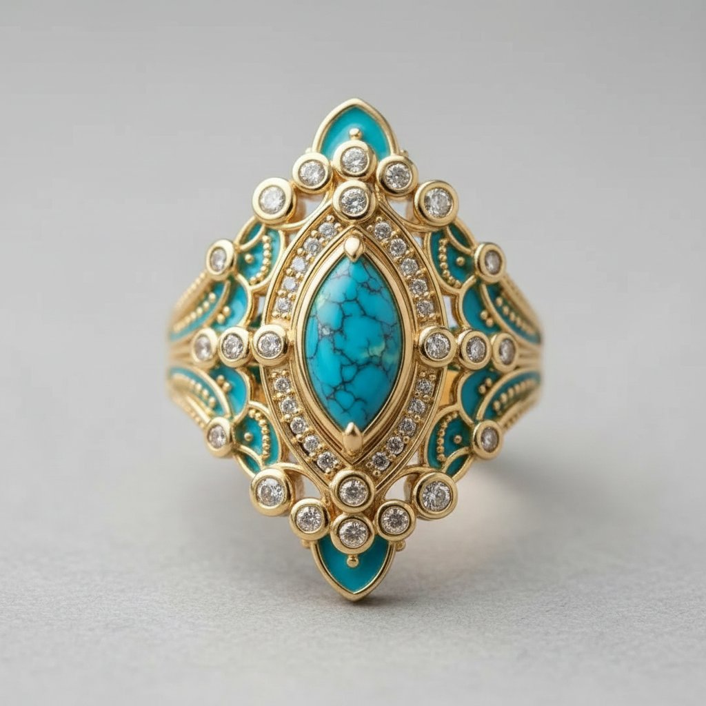 Colette Turquoise Ring