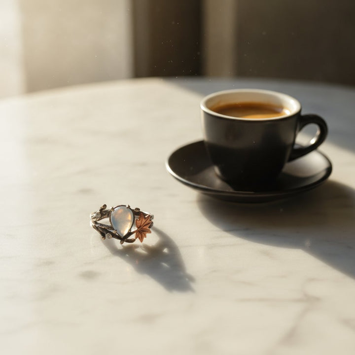 Ottilie Moonstone Ring