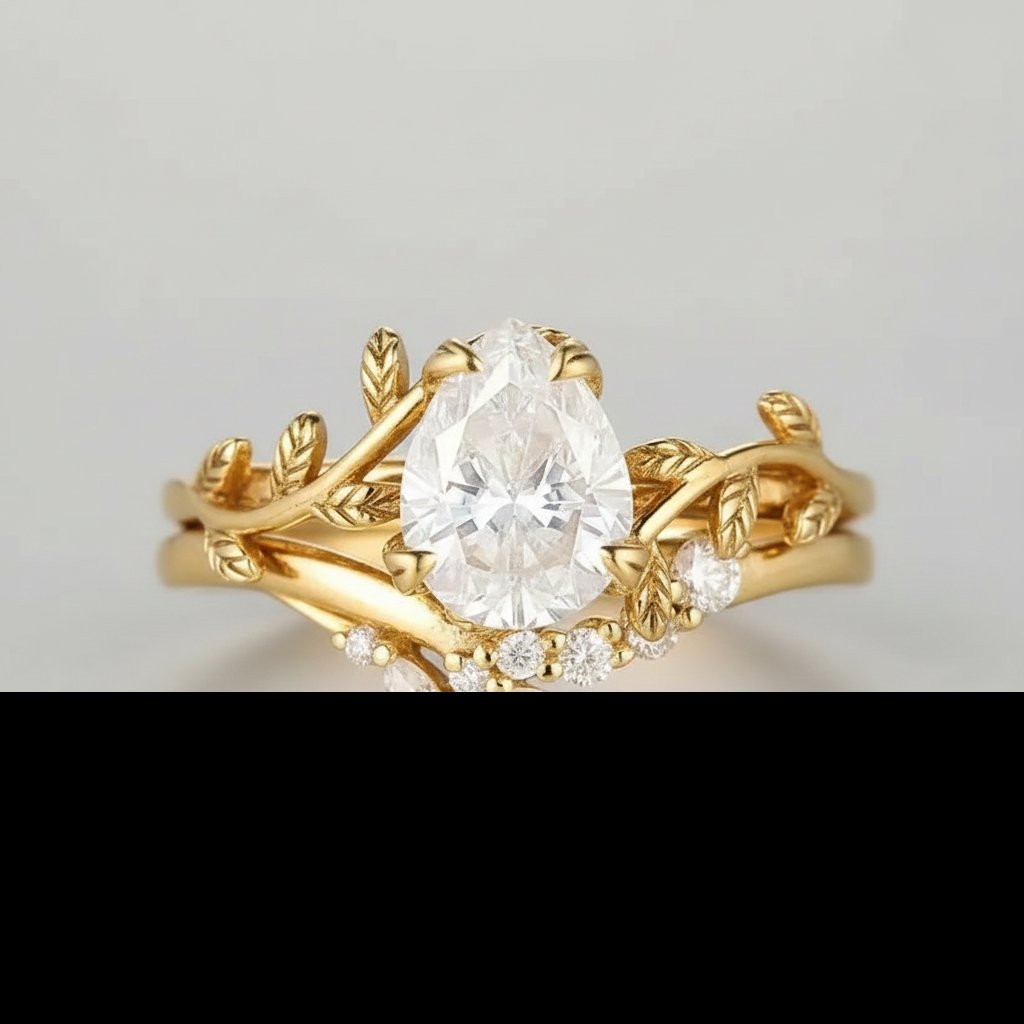 Celestine-kristallen ring
