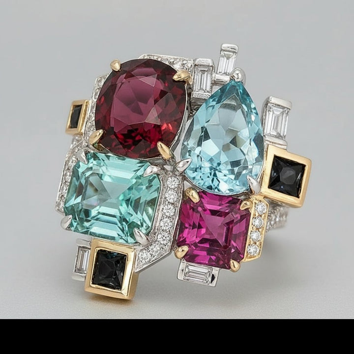 Maren-ring i zirkonia