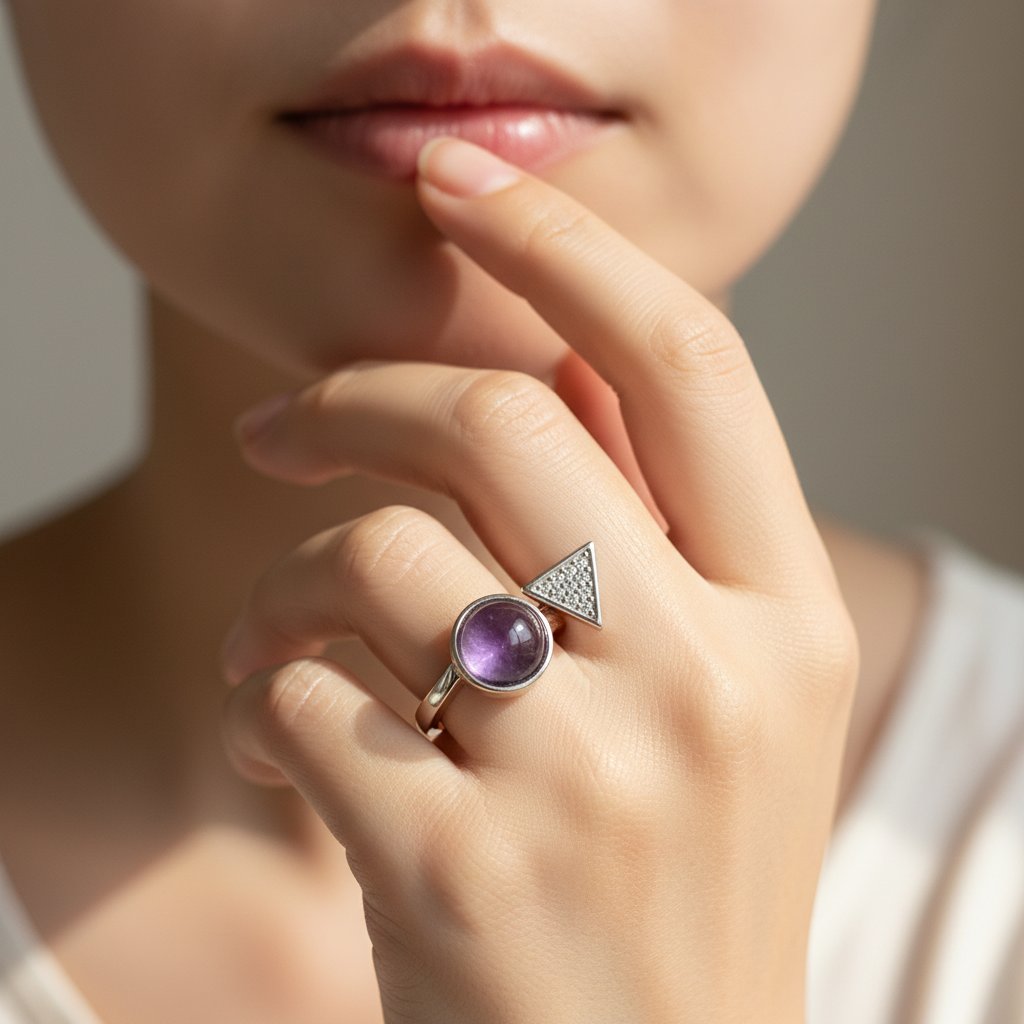 Soleil Crystal Ring