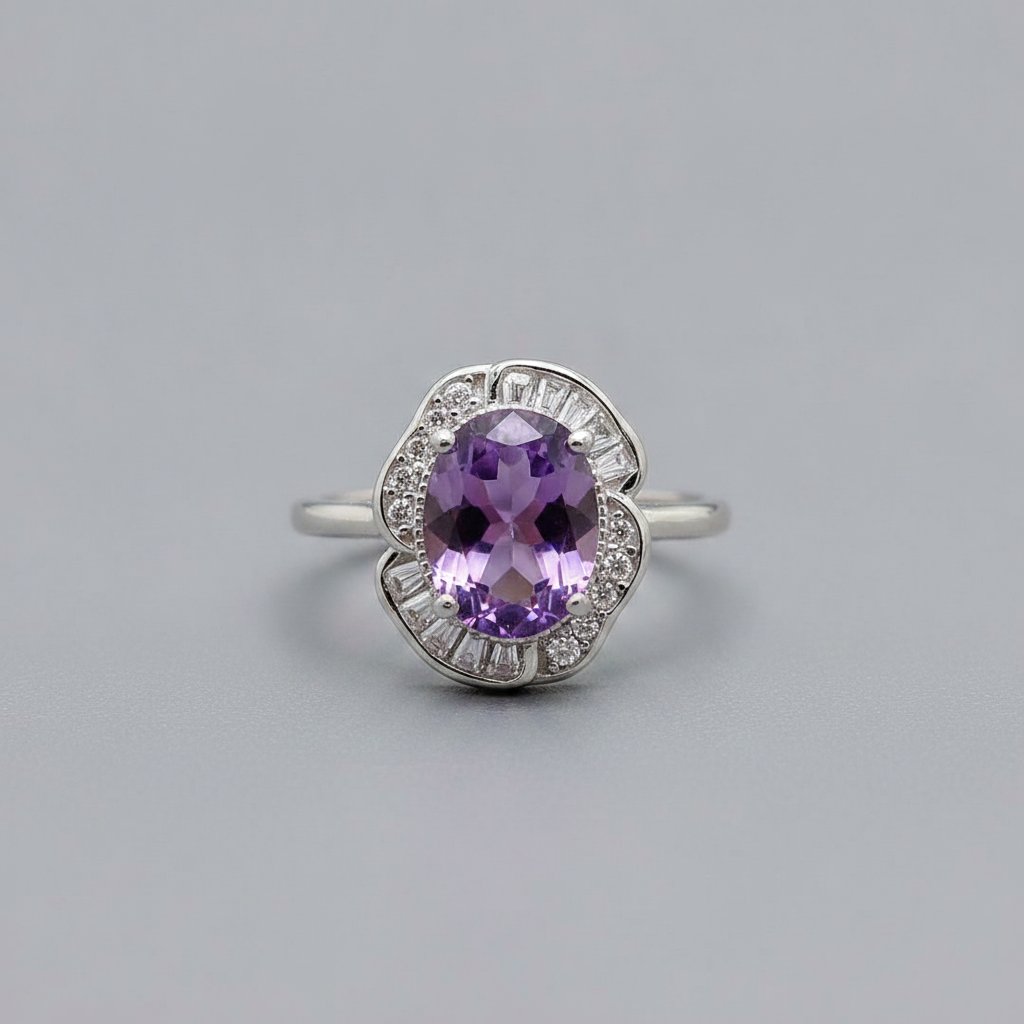 Anello Wren in ametista