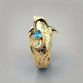 Anello Bela in topazio