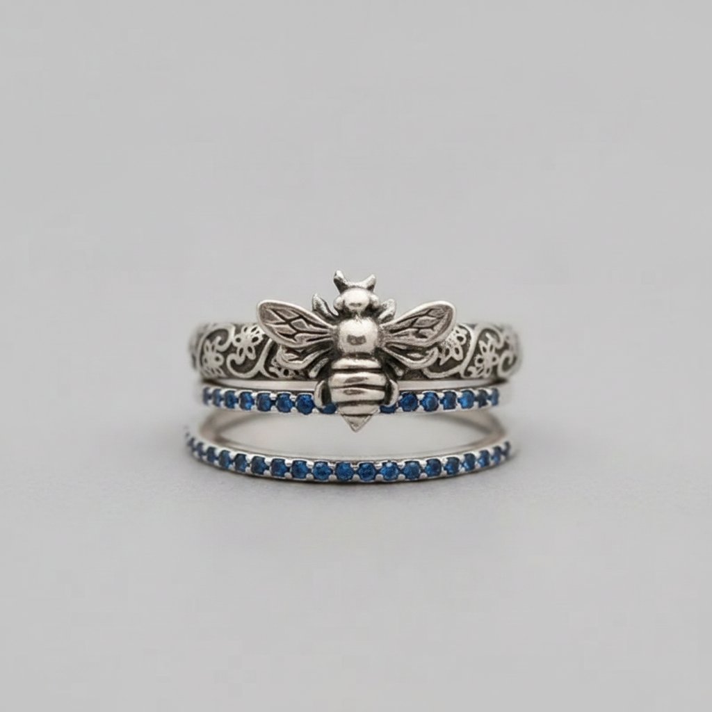 Cerise Crystal Ring