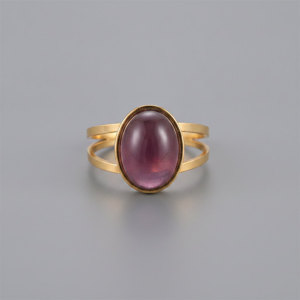 Dvora Garnet Ring