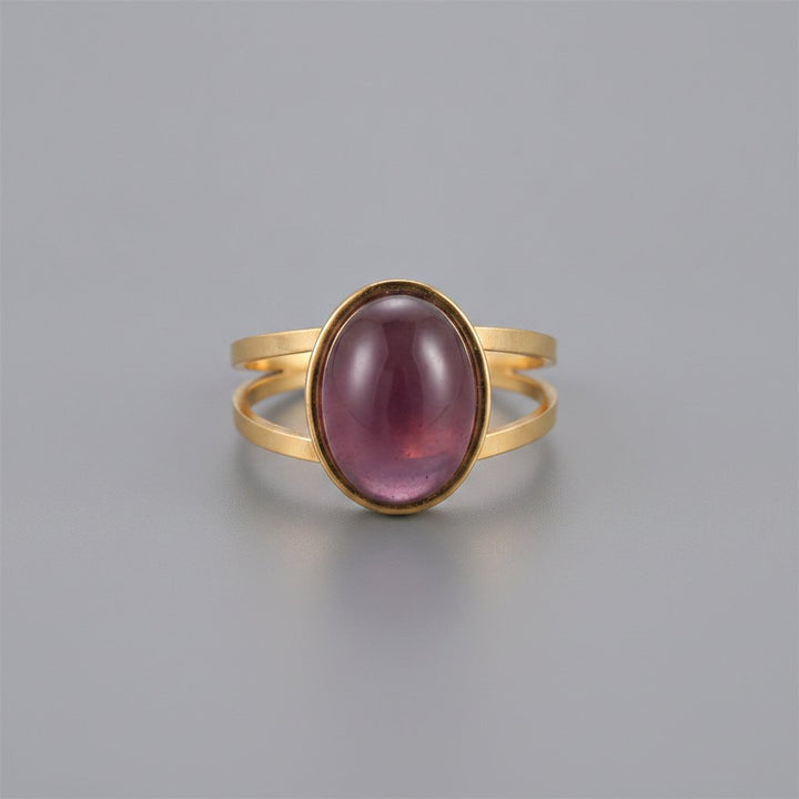 Dvora Garnet Ring