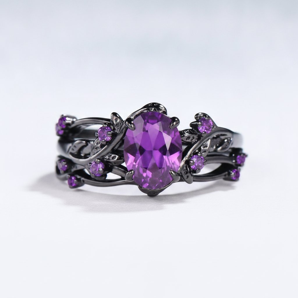 Faye Amethyst Ring
