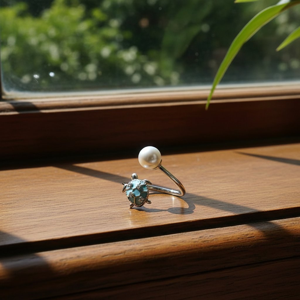 Faye Pearl Ring