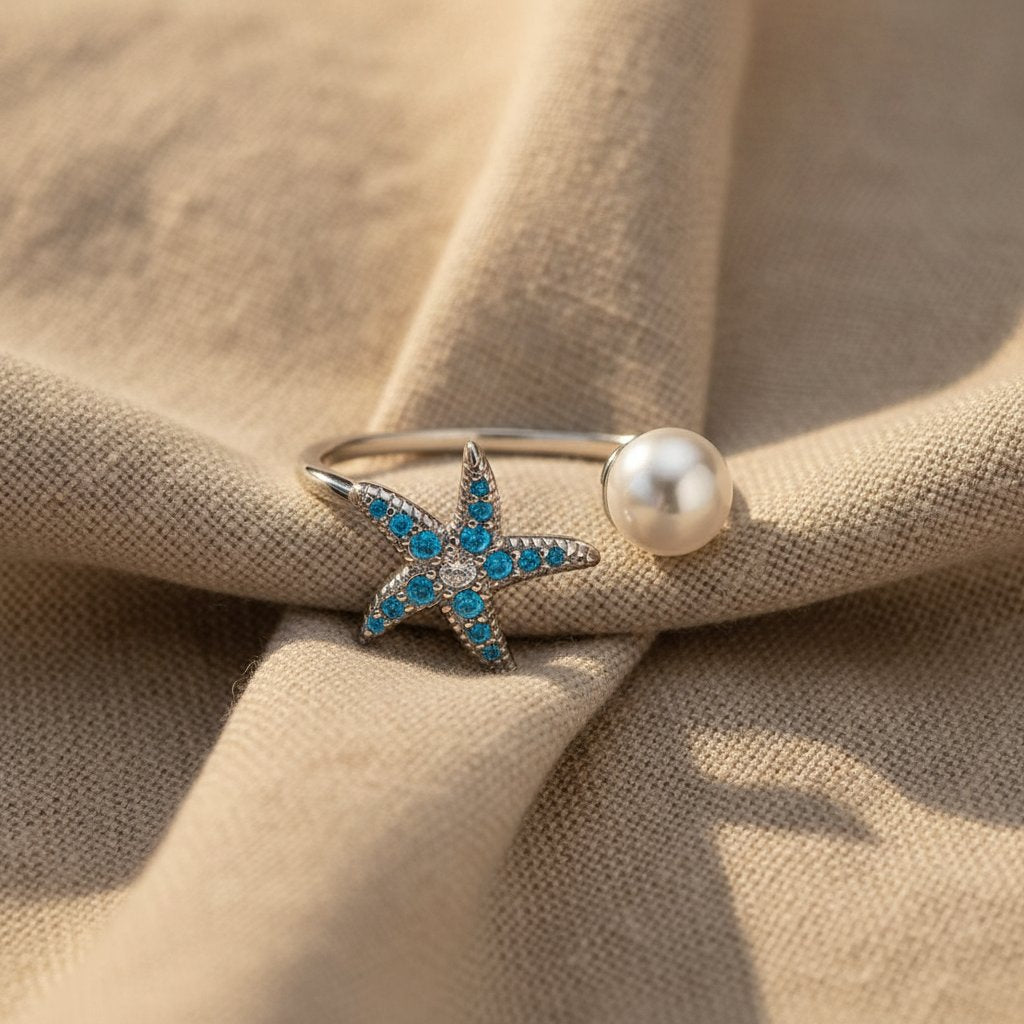 Faye Pearl Ring