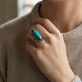 Marguerite Turquoise Ring
