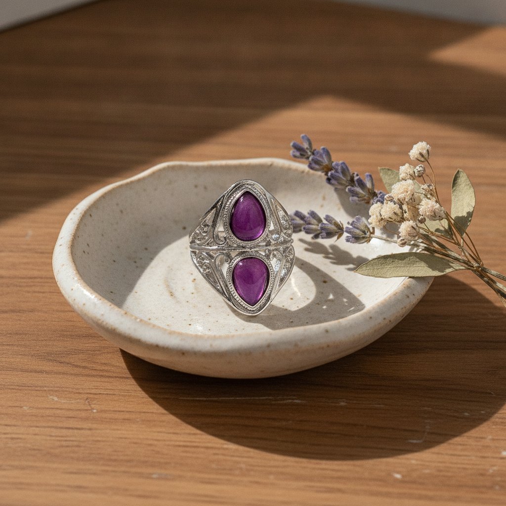Lucine Amethyst Ring