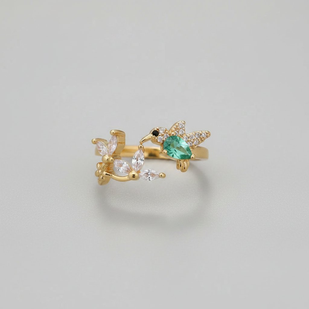 Lourdes Emerald Ring