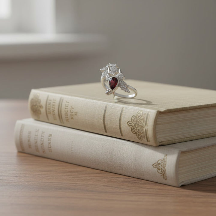 Bague Ursule en rubis