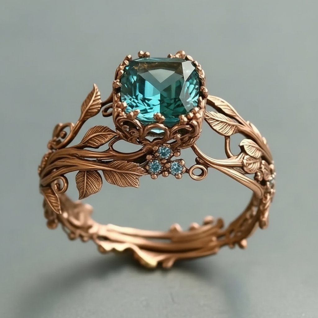 Kira Aquamarine Ring