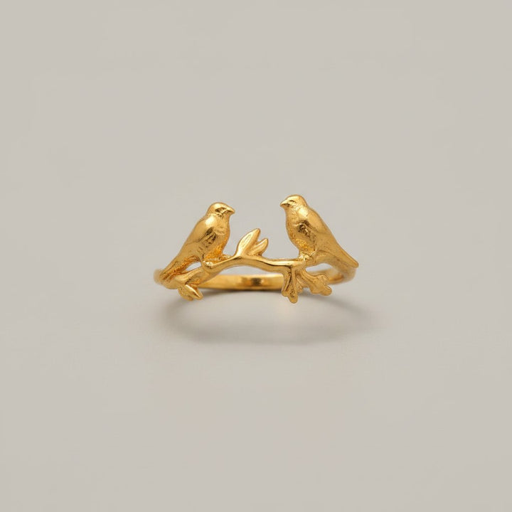 Bague Genevieve dorée