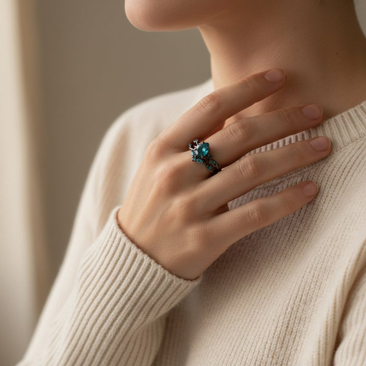 Prstan Verena Emerald