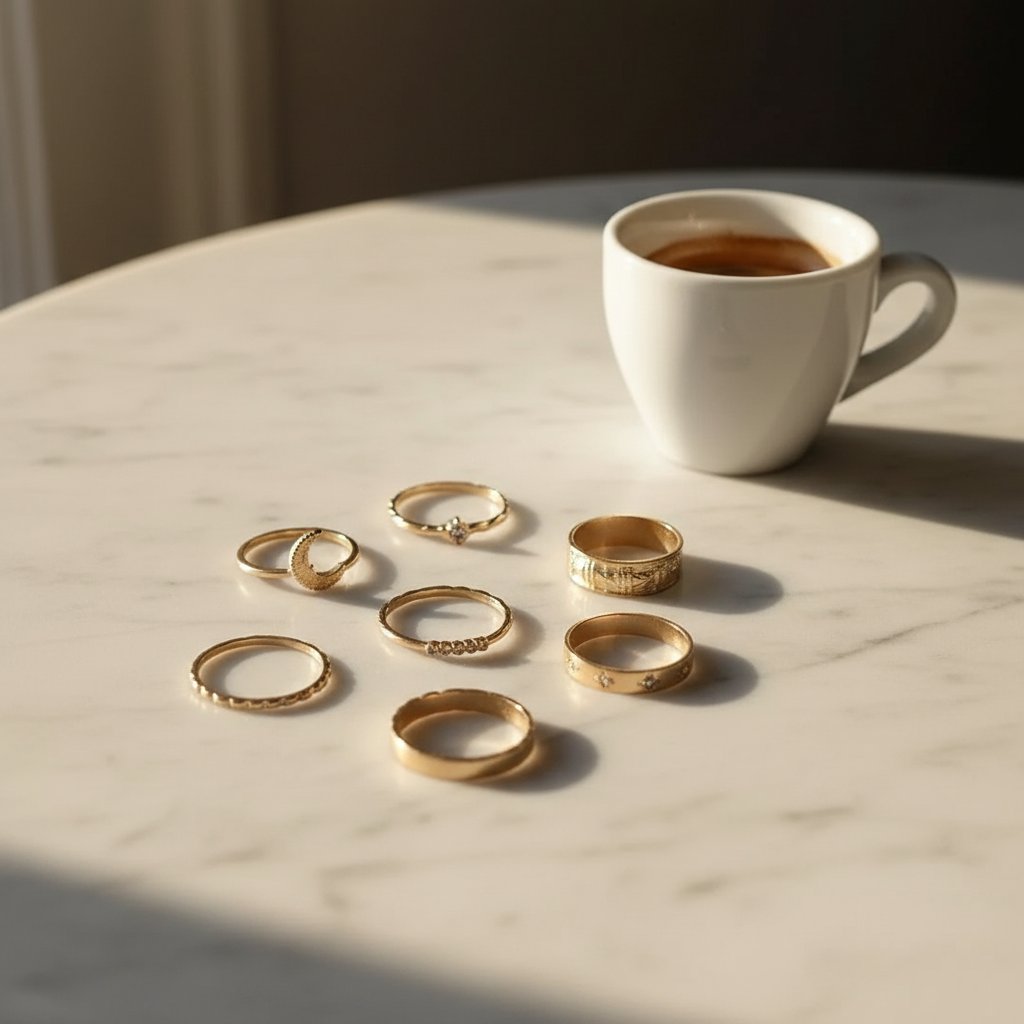 Ninon Gold Jewelry Set