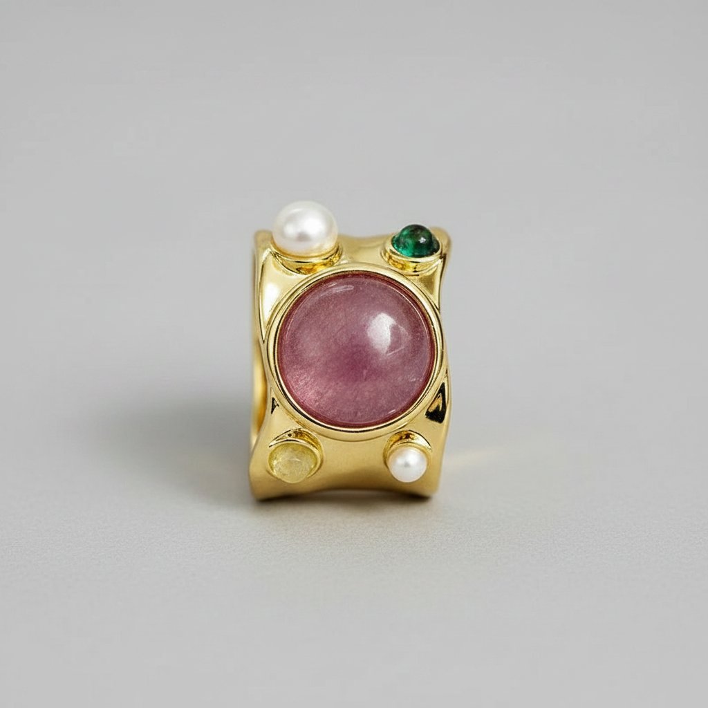 Soleil Pearl Ring