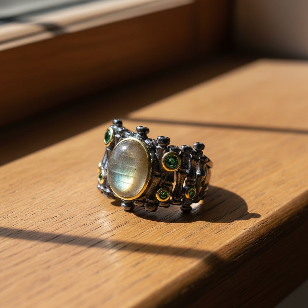 Honorine Emerald Ring