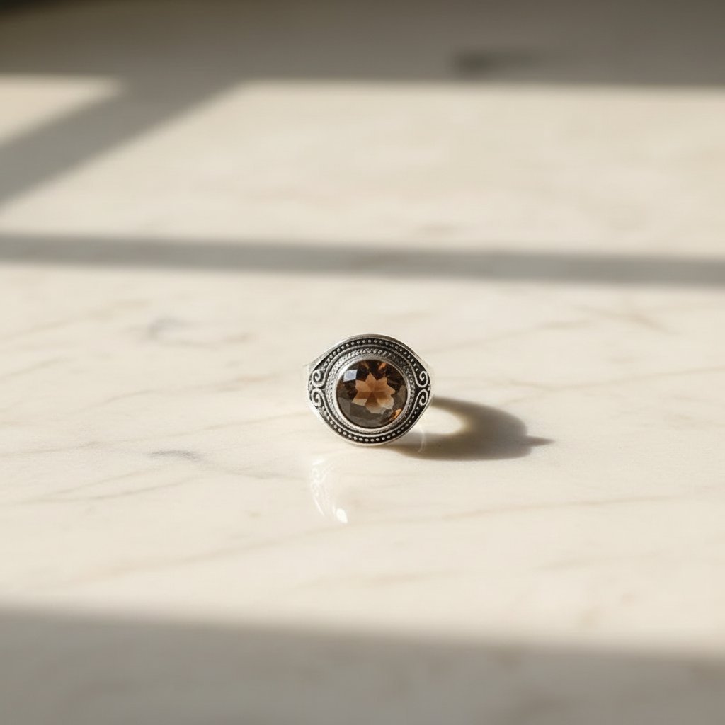 Iliana Garnet Ring