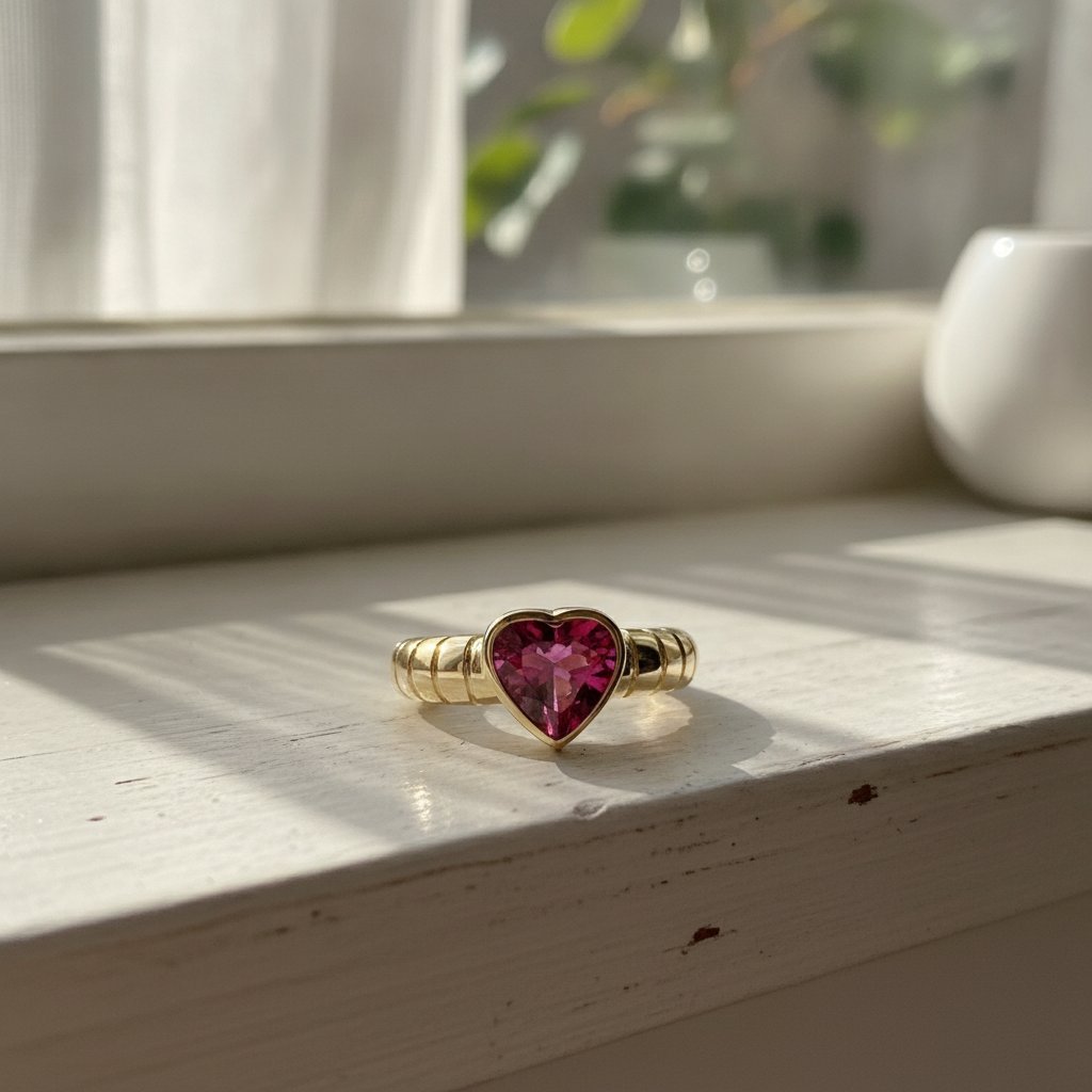 Valentine Ruby Ring