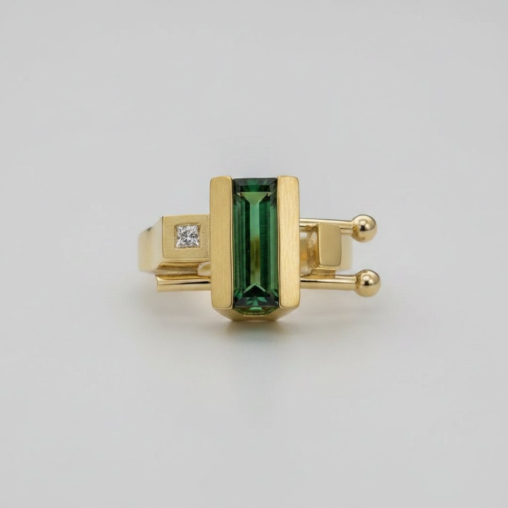 Greta Emerald Ring