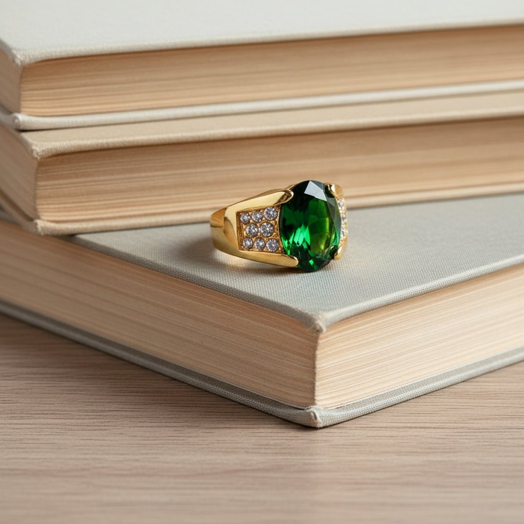 Ines Emerald Ring