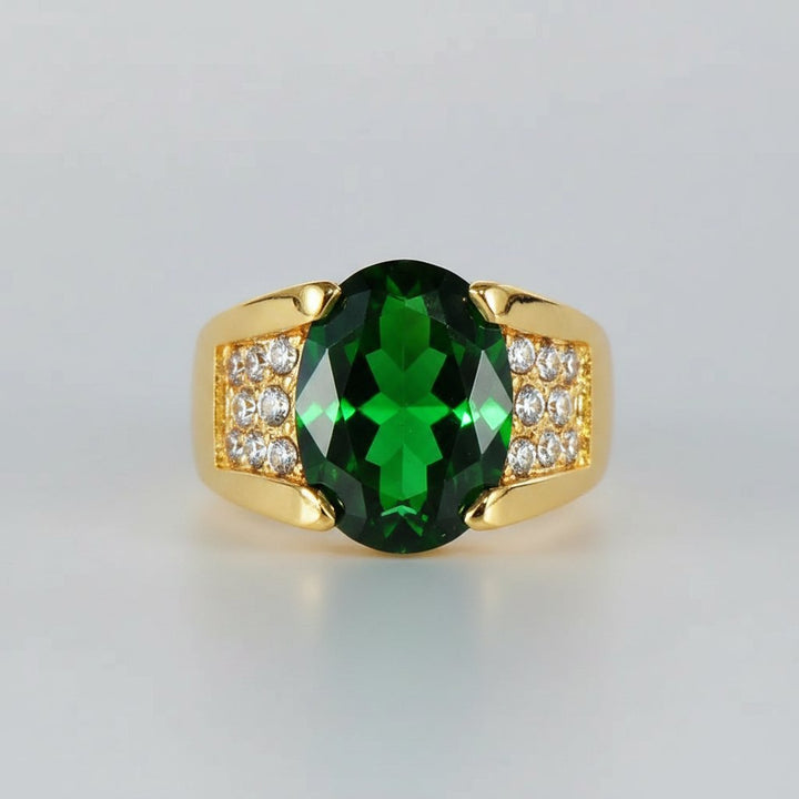 Ines Emerald Ring