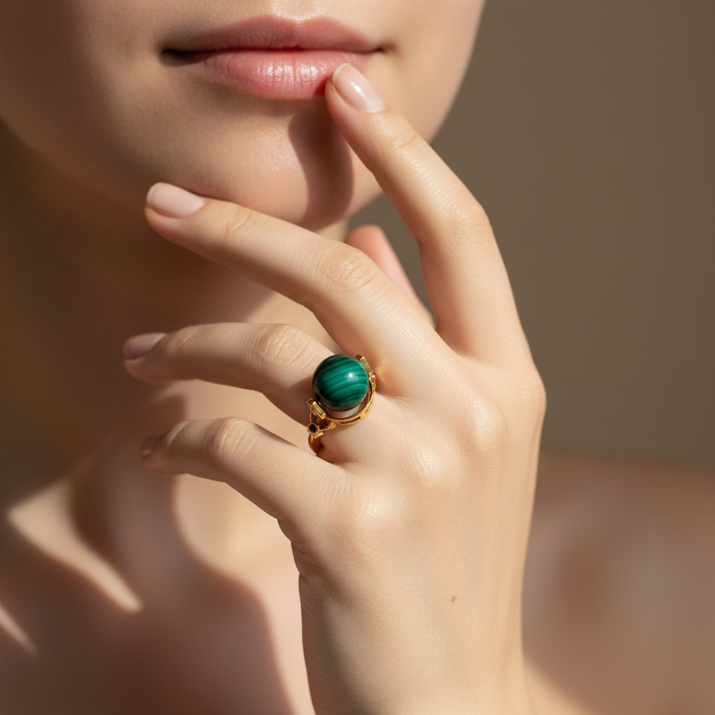 Lune vintage-ring