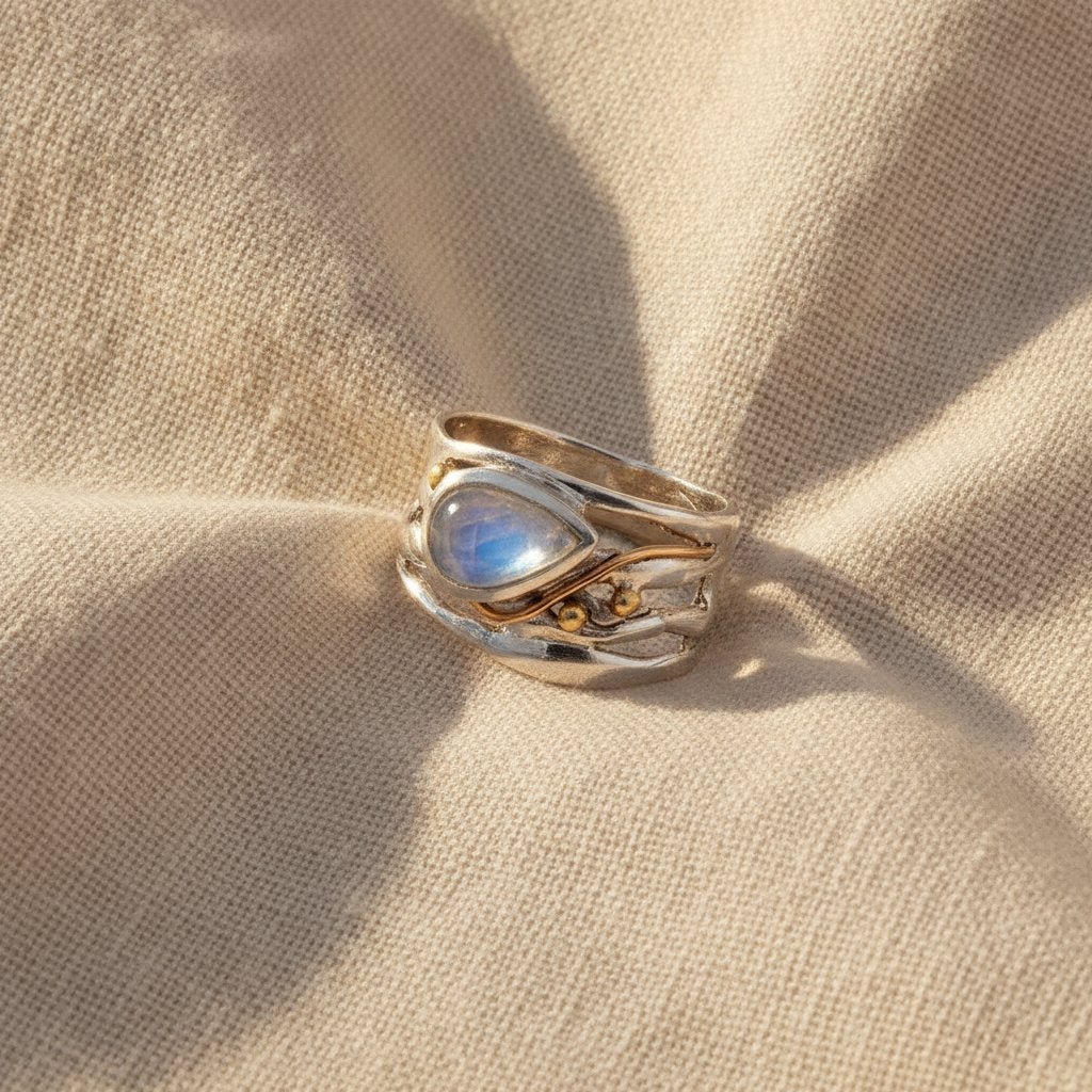 Yvaine Moonstone Ring