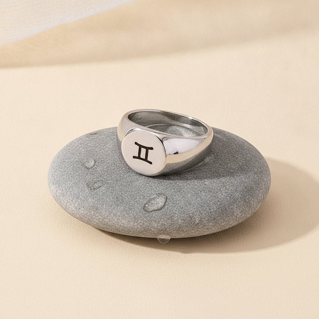 Minimalistyczny pierścionek Ondine