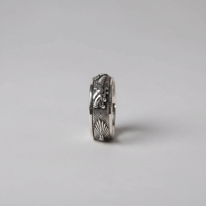Celestine Silver Ring