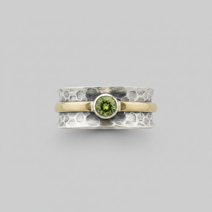 Prsteň Soleil Peridot
