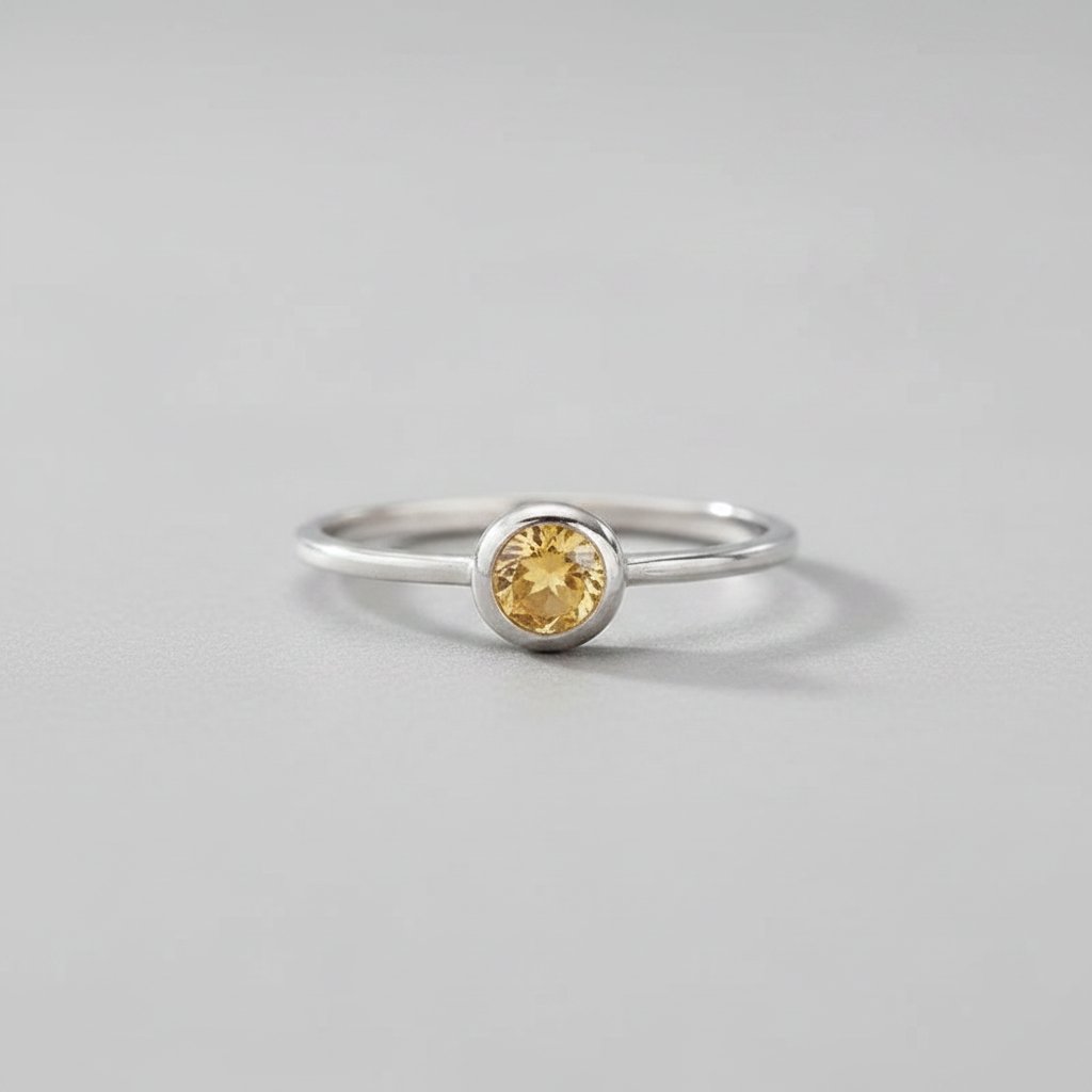 Anello Nadia in citrino