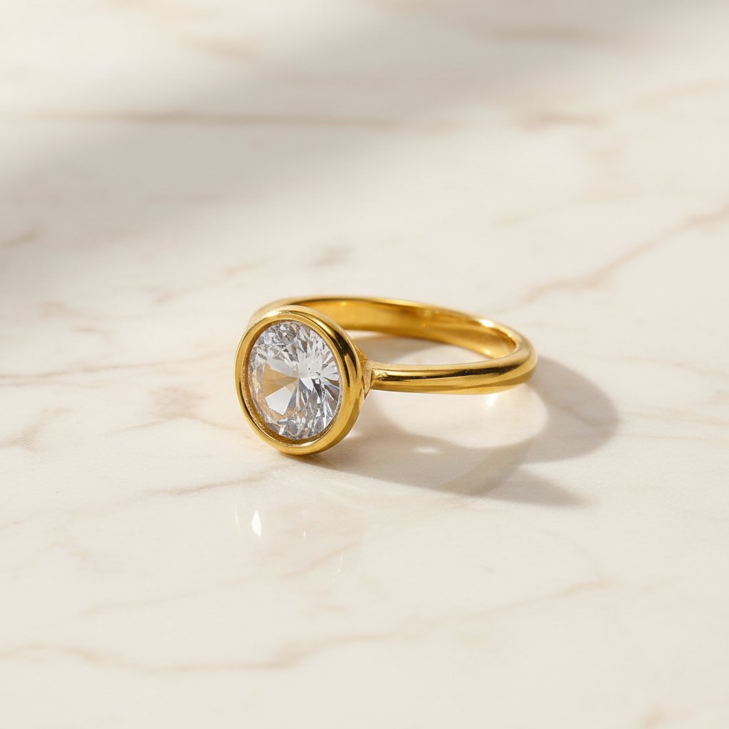 Opal-Kristallring