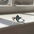 Sabeline-toermalijnen ring