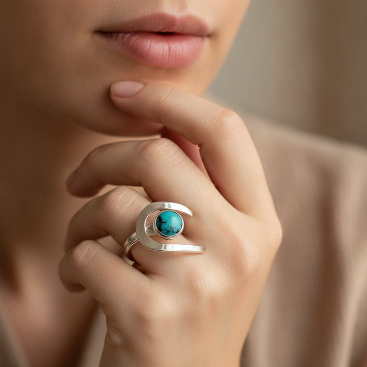 Tamsin Turquoise Ring