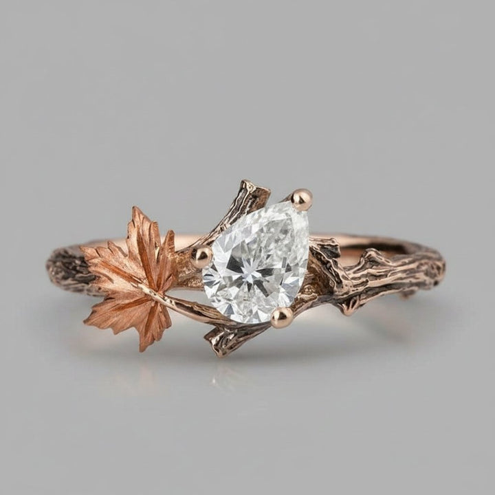 Bague Kira en moissanite