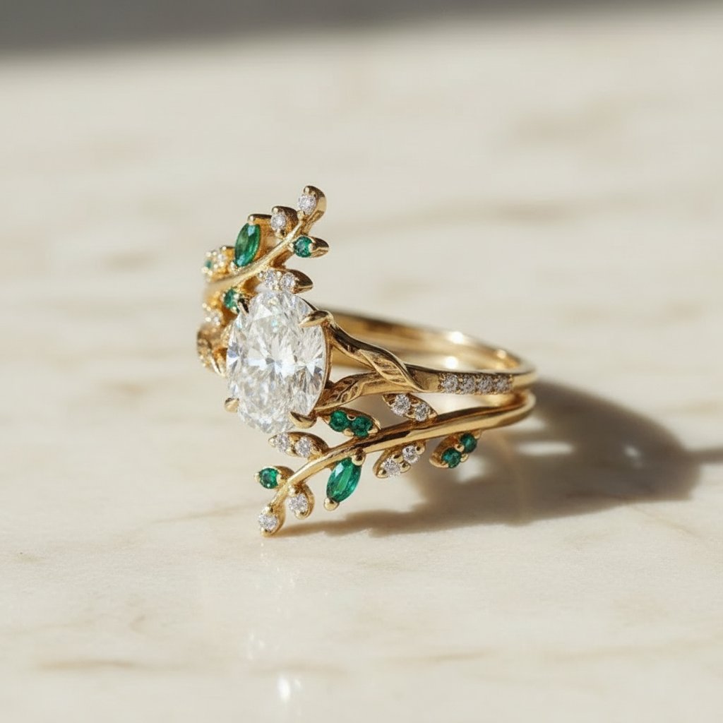 Smaragdový prsteň Yvaine