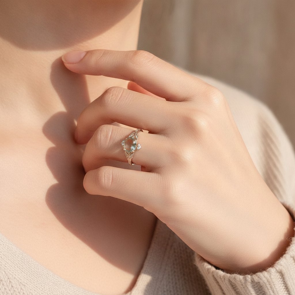 Bague Marlow en morganite