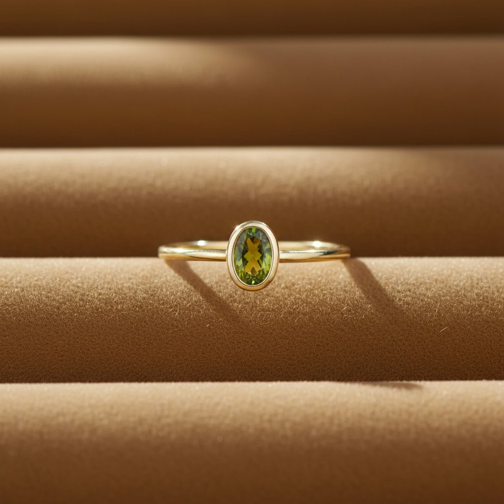 Rosaline Peridot Ring
