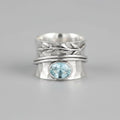 Aurelie Aquamarine Ring