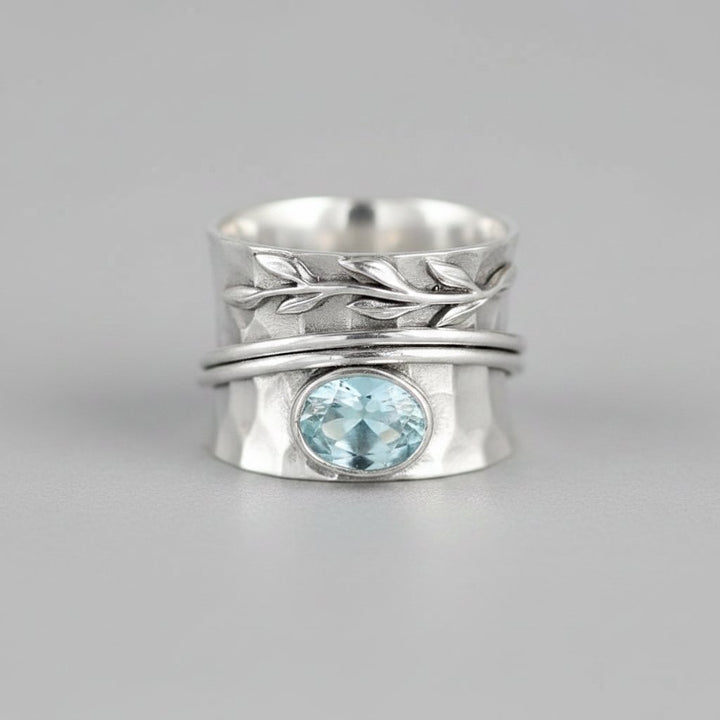 Aurelie Aquamarine Ring