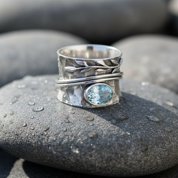Aurelie Aquamarine Ring