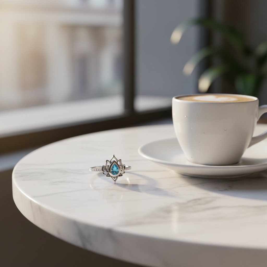 Genevieve Topaz Ring